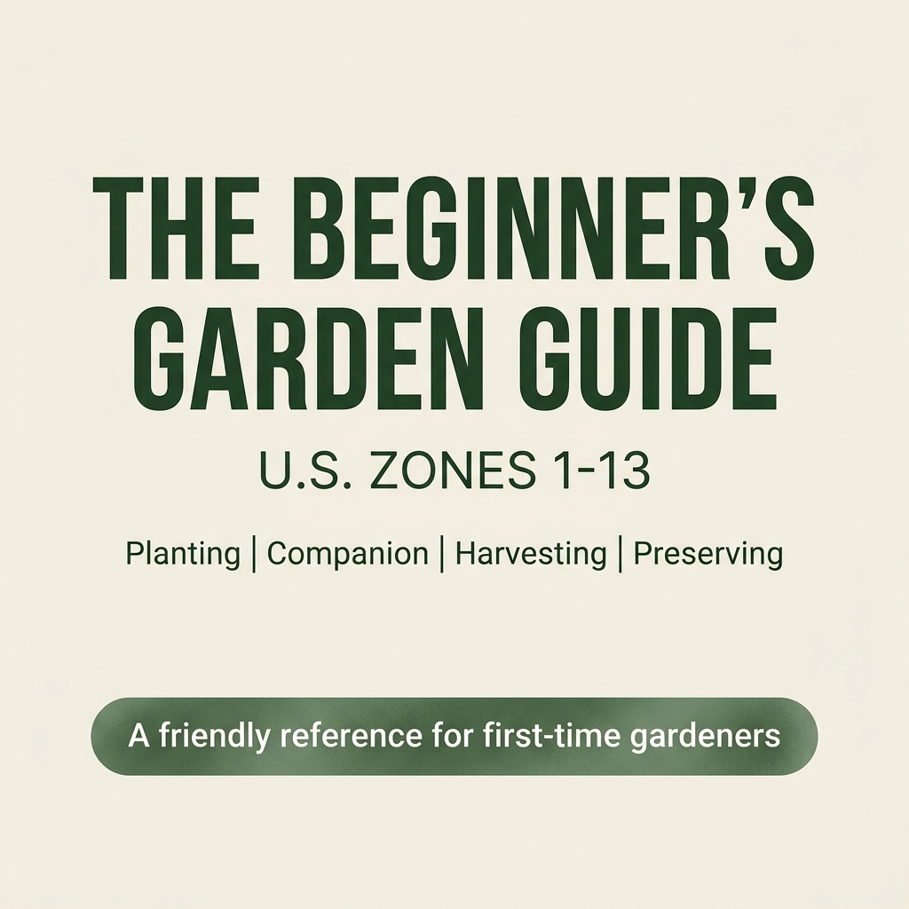 Beginners Gardening Guide