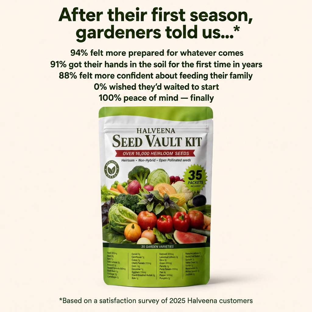 Halveena's Heirloom Seed Kit (35 Pack)