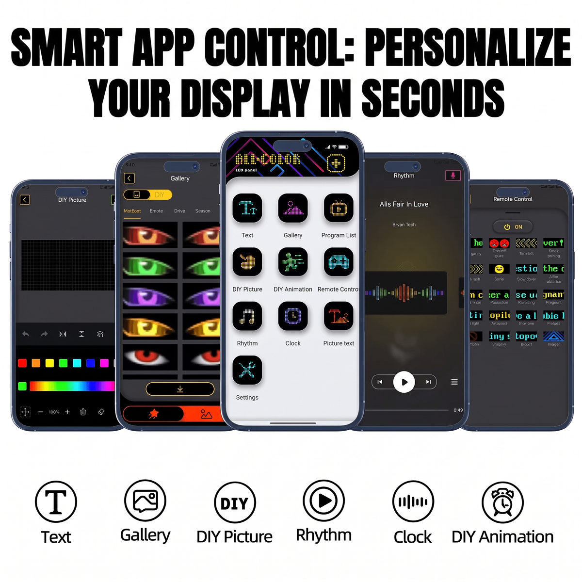 Scrolling LED Sign by Halveena