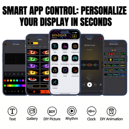 Scrolling LED Sign by Halveena