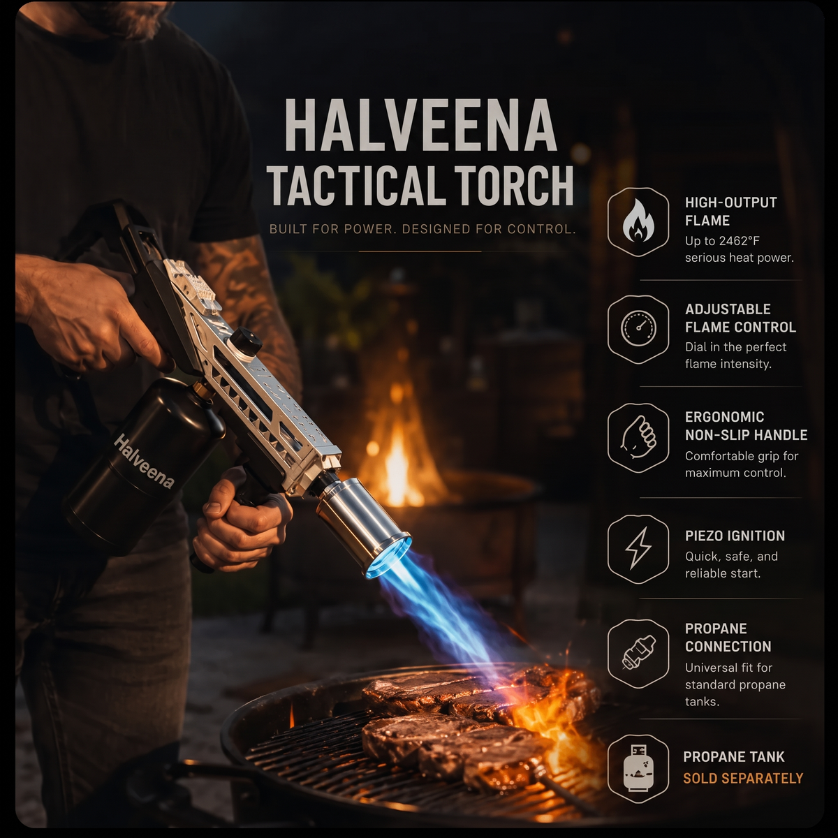 Halveena - Tactical Torch