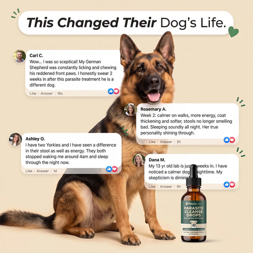 Halveena- Parasite Cleanse Drops For Dogs