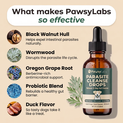Halveena- Parasite Cleanse Drops For Dogs